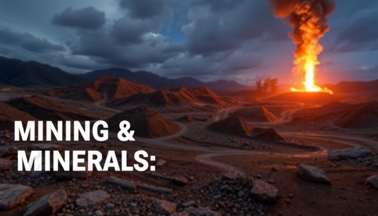 Mining & Minerals: The Foundation & Future